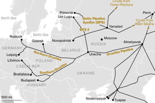 Когда речь идет о нефти, Россия и Европа жизненно важны друг для друга