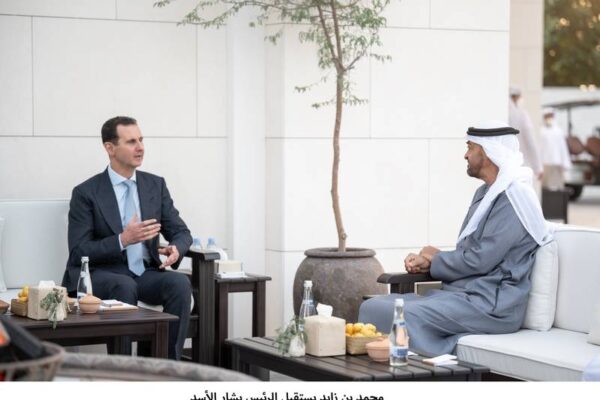 Глава ОАЭ встретился с Б.Асадом