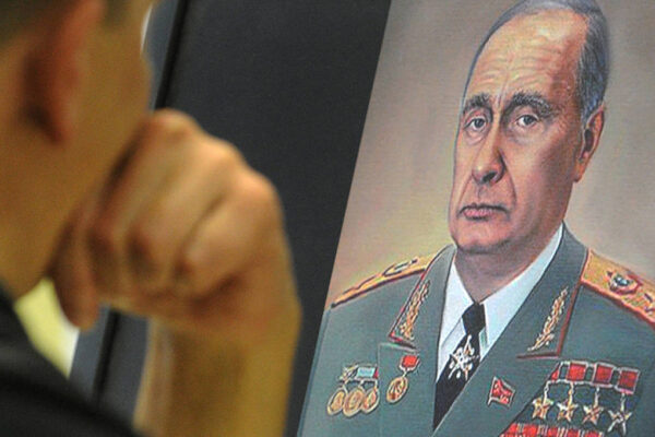 Путин в роли Брежнева