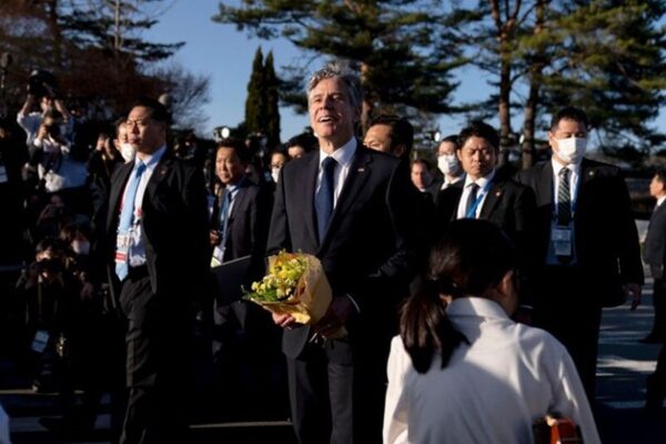 Напруга в Китаї стоїть на порядку денному під час зустрічі дипломатів Великої сімки в Японії