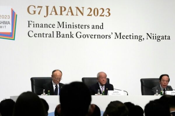 Фінансові керівники «Групи семи» на зустрічі у Японії підтвердили готовність надалі підтримувати Україну