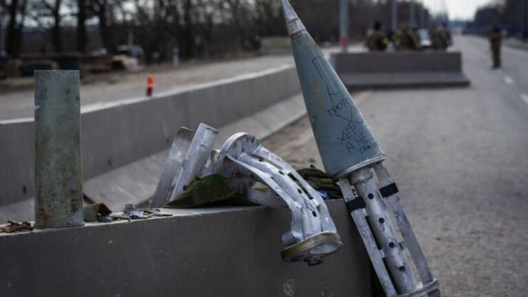 Кассетные боеприпасы в Украине