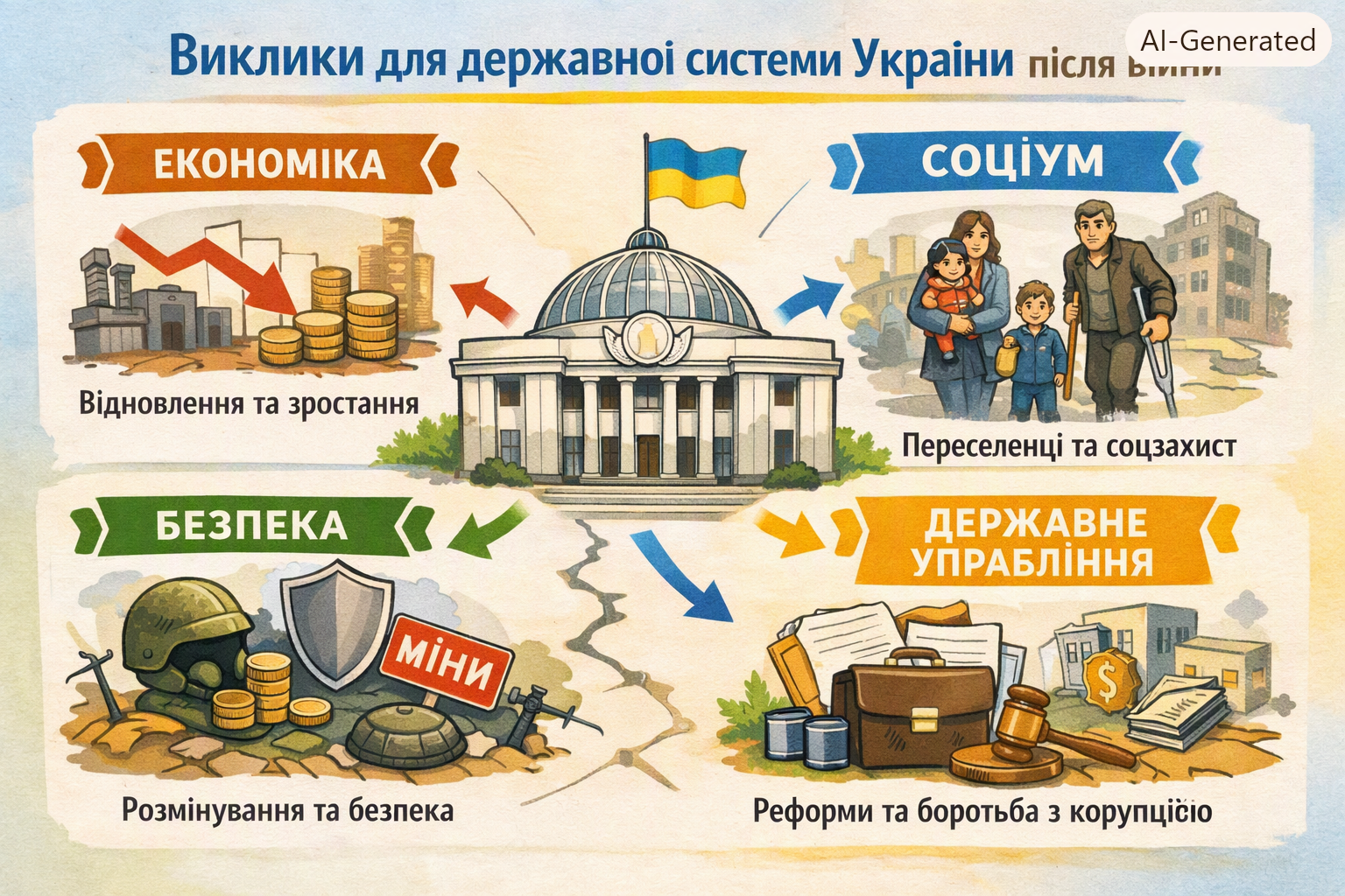 CONSEQUENCES OF WAR ASCHALLENGES TO THE UKRAINE’S STATE SYSTEM